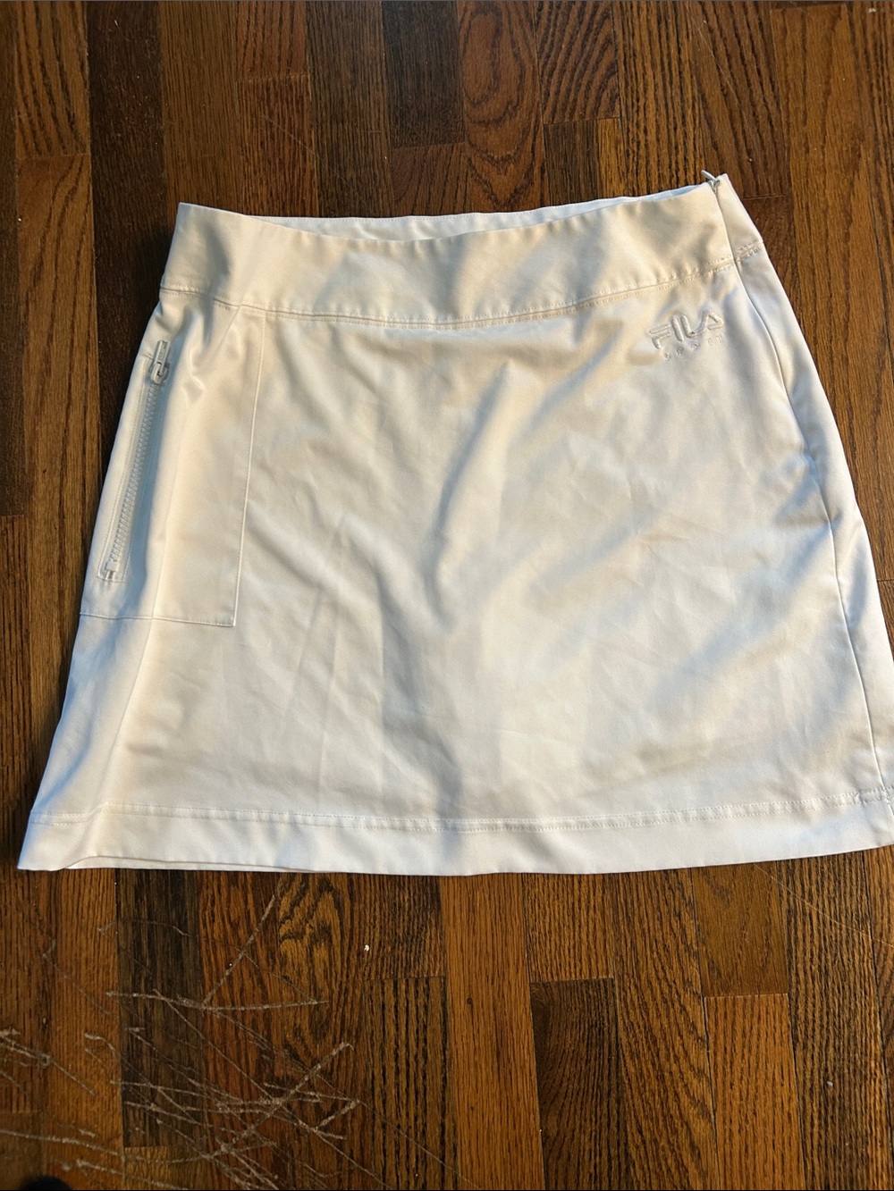 FILA White Performance Golf Skort - Picture 1 of 8